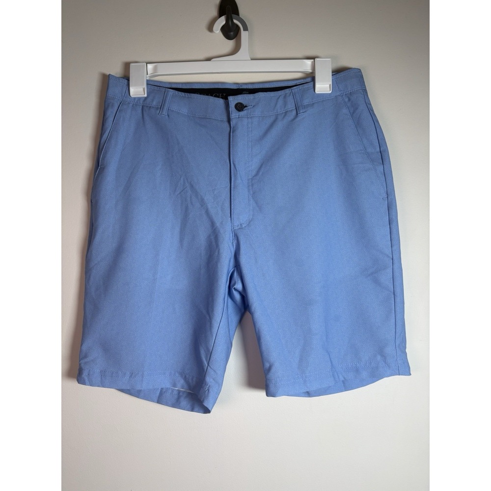 Pebble Beach Shorts Men's Blue Size 36 Performance Stretch Golf